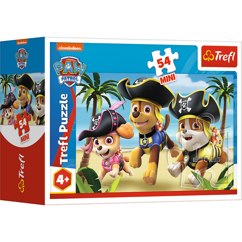 TREFL PAW PATROL Minipusle Käpapatrull, 54 osa