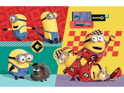 TREFL MINIONS Mini pusle Minionid, 54 osa