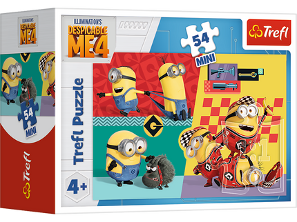 TREFL MINIONS Mini pusle Minionid, 54 osa