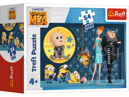 TREFL MINIONS Mini pusle Minionid, 54 osa