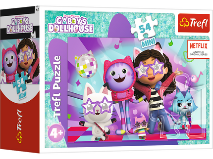 TREFL GABBY´S DOLLHOUSE Mini pusle, 54 osa