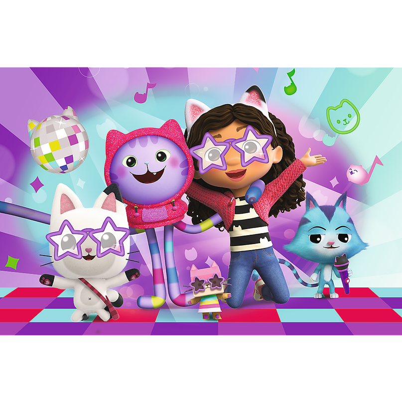 TREFL GABBY´S DOLLHOUSE Mini pusle, 54 osa