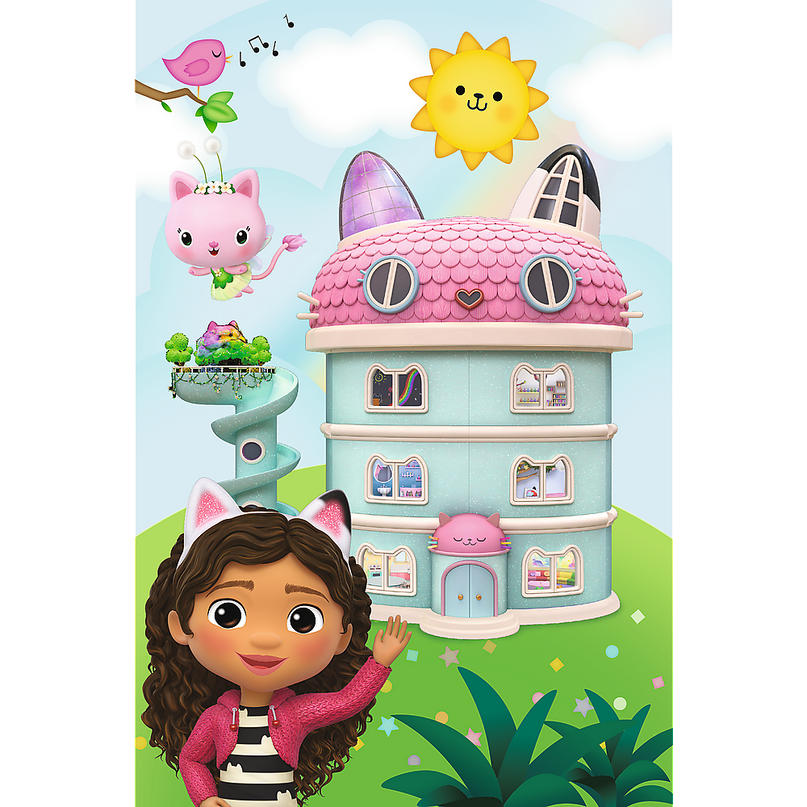 TREFL GABBY´S DOLLHOUSE Mini pusle, 54 osa