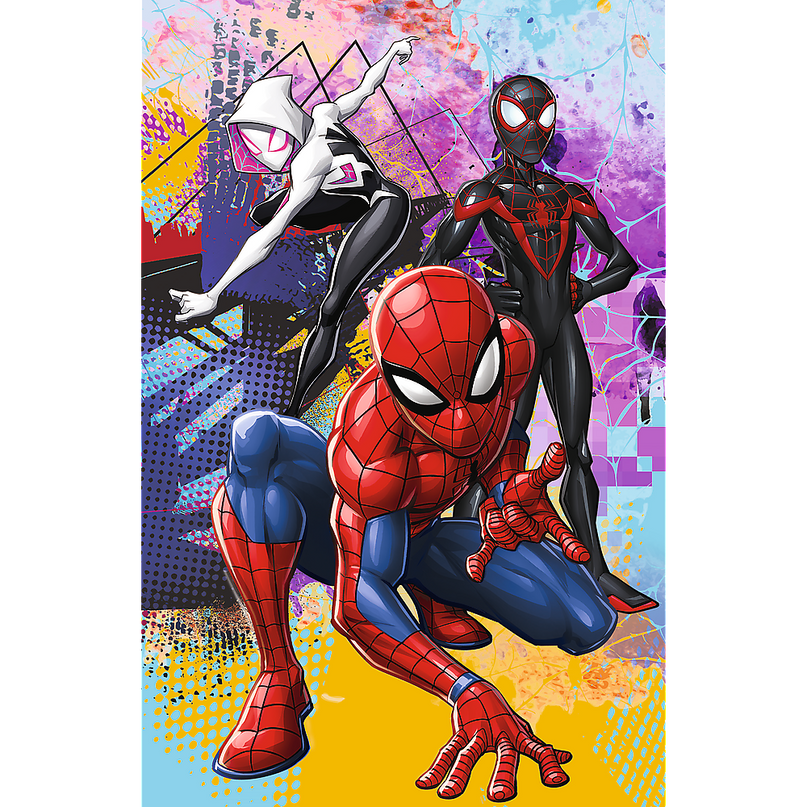 TREFL SPIDER-MAN Minipusle Ämblikmees, 54 osa