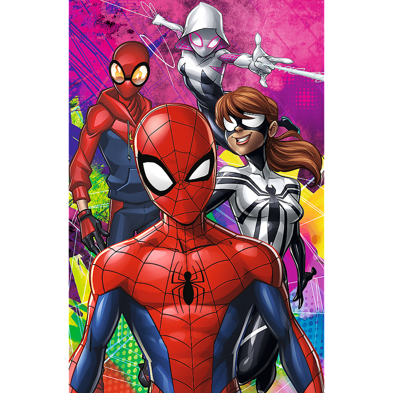 TREFL SPIDER-MAN Minipusle Ämblikmees, 54 osa