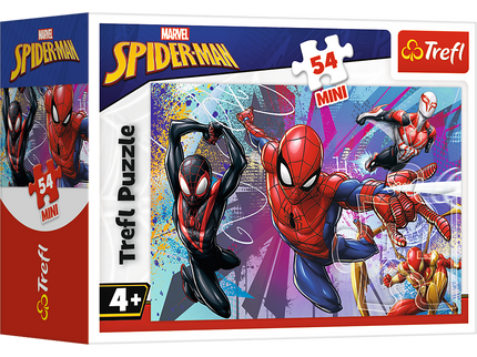 TREFL SPIDER-MAN Minipusle Ämblikmees, 54 osa