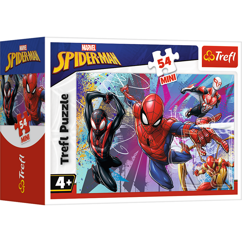 TREFL SPIDER-MAN Minipusle Ämblikmees, 54 osa