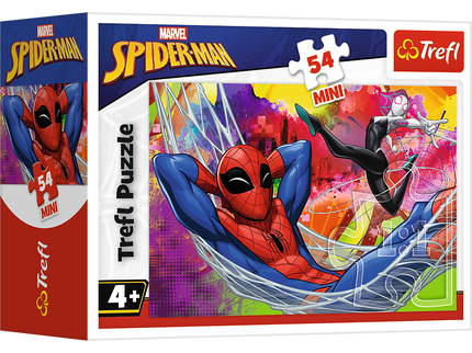 TREFL SPIDER-MAN Minipusle Ämblikmees, 54 osa