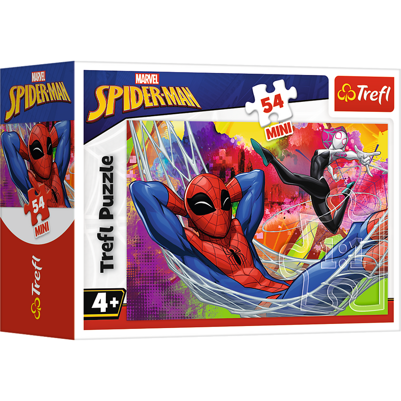 TREFL SPIDER-MAN Minipusle Ämblikmees, 54 osa