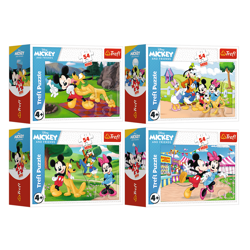 TREFL DISNEY Minipusle Miki-hiir, 54 osa