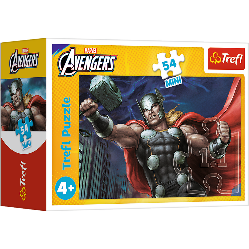 TREFL AVENGERS Minipusle Tasujad, 54 osa