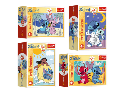 TREFL DISNEY STITCH Minipusle, 54 osa