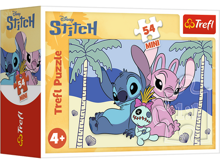 TREFL DISNEY STITCH Minipusle, 54 osa