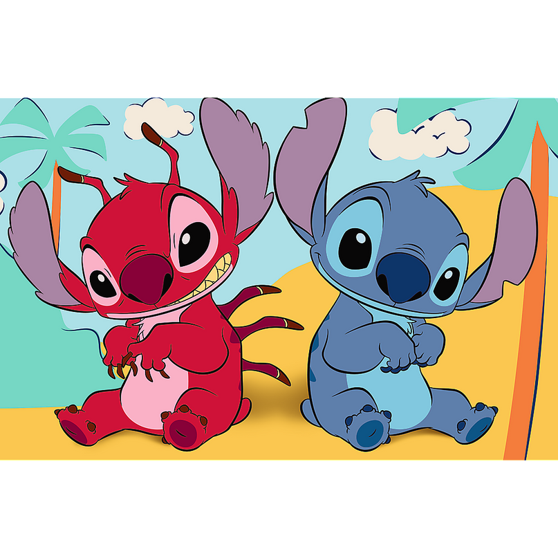 TREFL DISNEY STITCH Minipusle, 54 osa