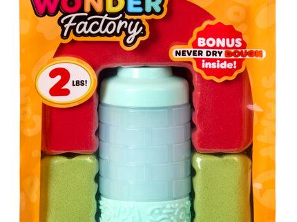 WONDER FACTORY Never Dry komplekt liiva- ning voolimismassiga Mega Bag