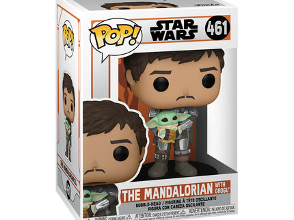 FUNKO POP! Vinyl Figuur: Star Wars: Mandalorian ja Child, 12 cm