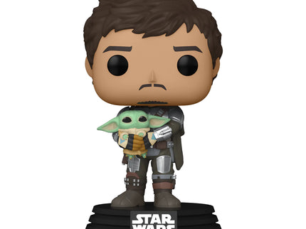 FUNKO POP! Vinyl Figuur: Star Wars: Mandalorian ja Child, 12 cm