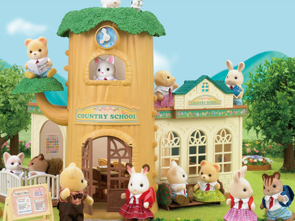 SYLVANIAN FAMILIES mängukomplekt Country Tree School