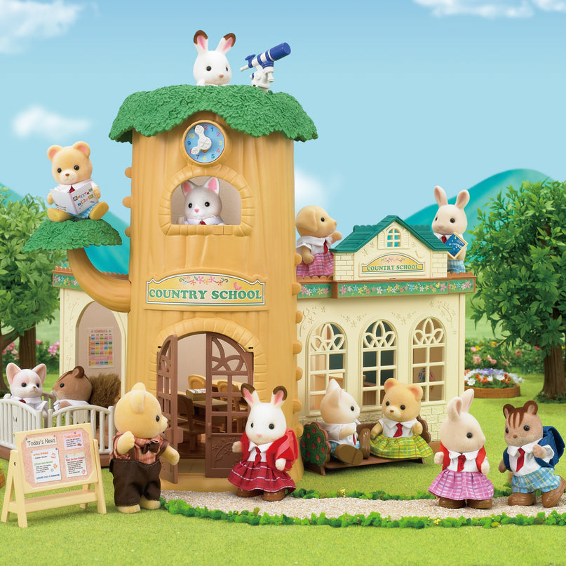 SYLVANIAN FAMILIES mängukomplekt Country Tree School