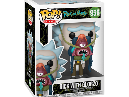 FUNKO POP! Vinüülfiguur: Rick &amp; Morty - Rick koos Glorzoga