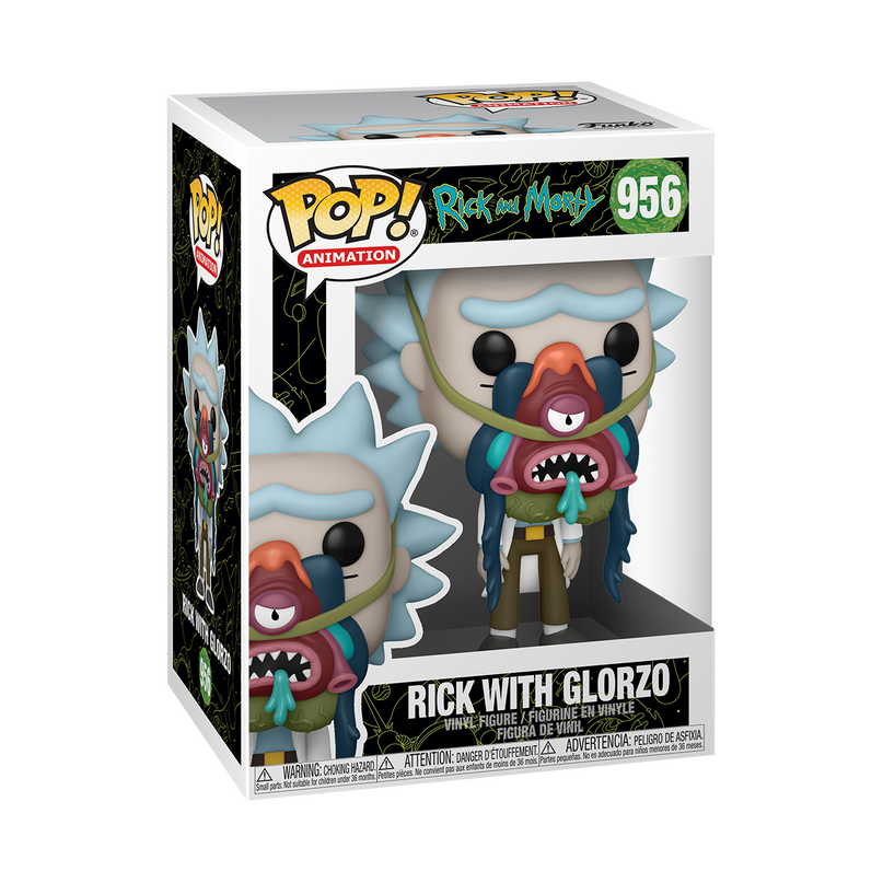 FUNKO POP! Vinüülfiguur: Rick &amp; Morty - Rick koos Glorzoga