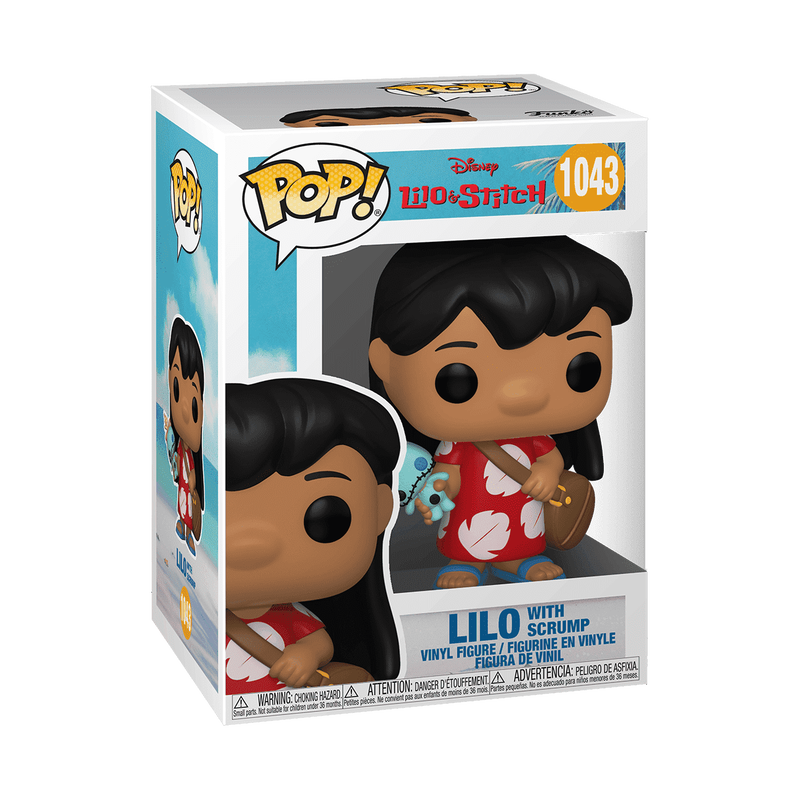 FUNKO POP! Vinyl figuur: Disney: Lilo & Stitch - Lilo (w/ Scrump)