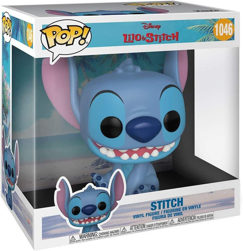 FUNKO POP! Jumbo vinüülfiguur: Disney - Stitch