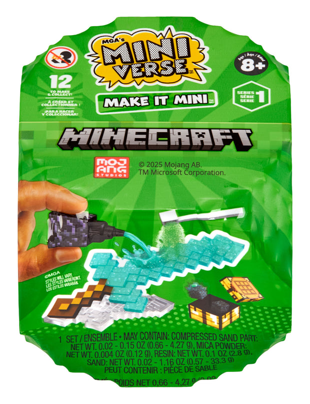 MINIVERSE DIY Mängukomplekt Minecraft