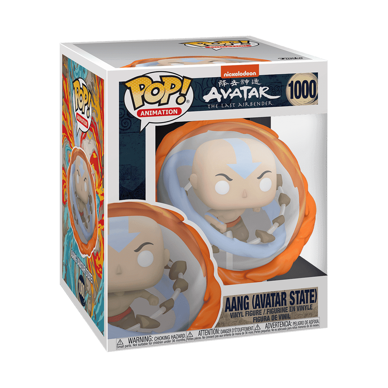 FUNKO POP! Super Vinyl Figuur: Avatar - Aang Avatar State