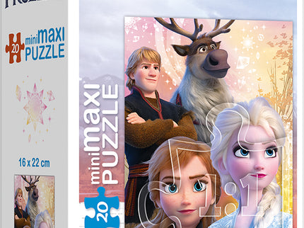 TREFL FROZEN Mini maxi pusle Frozen 2, 20 osa