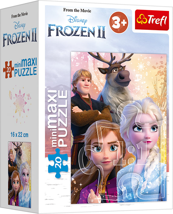 TREFL FROZEN Mini maxi pusle Frozen 2, 20 osa