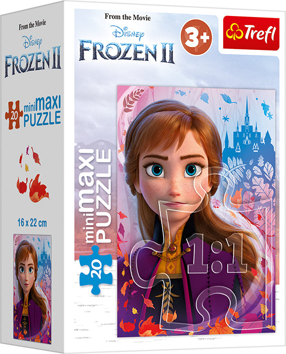 TREFL FROZEN Mini maxi pusle Frozen 2, 20 osa