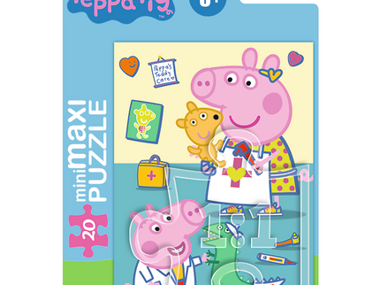 TREFL PEPPA PIG Mini Maxi pusle Põrsas Peppa, 20 osa