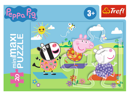 TREFL PEPPA PIG Mini Maxi pusle Põrsas Peppa, 20 osa