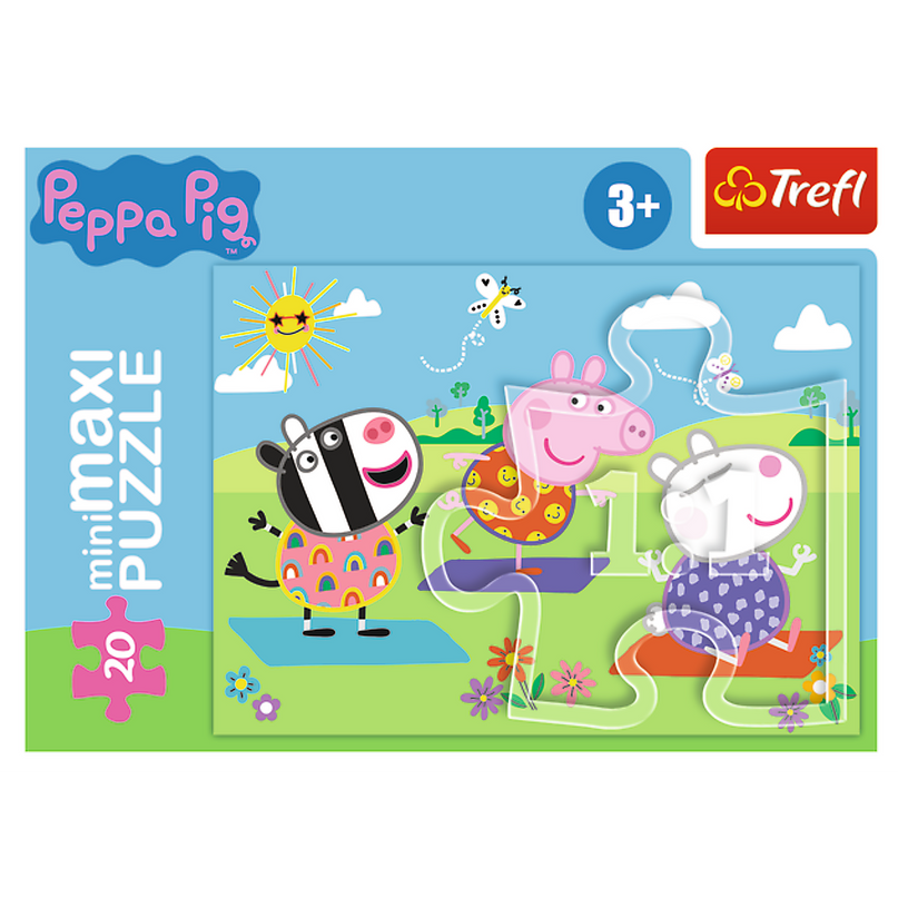 TREFL PEPPA PIG Mini Maxi pusle Põrsas Peppa, 20 osa