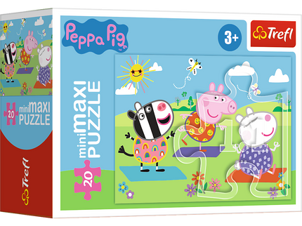 TREFL PEPPA PIG Mini Maxi pusle Põrsas Peppa, 20 osa
