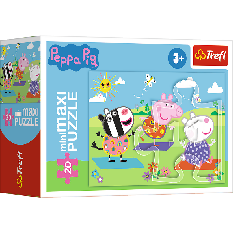TREFL PEPPA PIG Mini Maxi pusle Põrsas Peppa, 20 osa