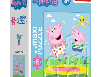 TREFL PEPPA PIG Mini Maxi pusle Põrsas Peppa, 20 osa