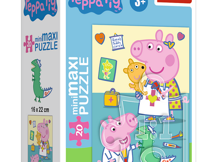TREFL PEPPA PIG Mini Maxi pusle Põrsas Peppa, 20 osa