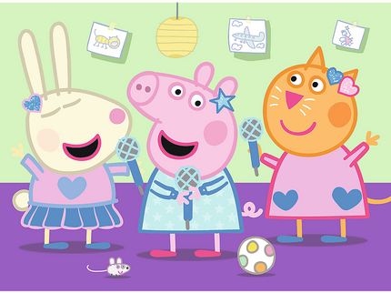 TREFL PEPPA PIG Mini Maxi pusle Põrsas Peppa, 20 osa