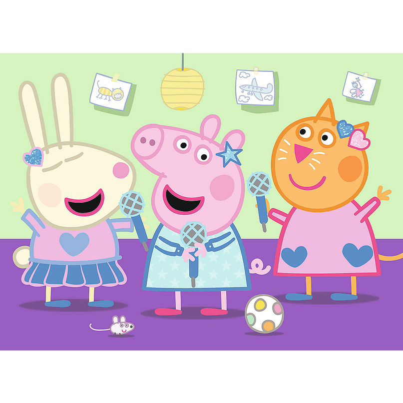 TREFL PEPPA PIG Mini Maxi pusle Põrsas Peppa, 20 osa