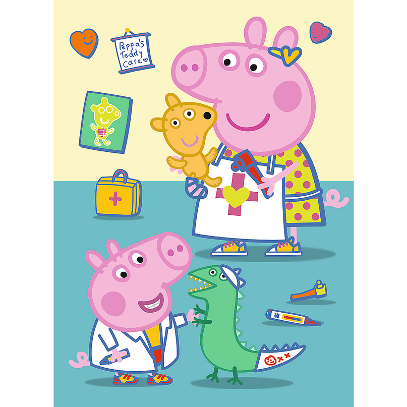 TREFL PEPPA PIG Mini Maxi pusle Põrsas Peppa, 20 osa