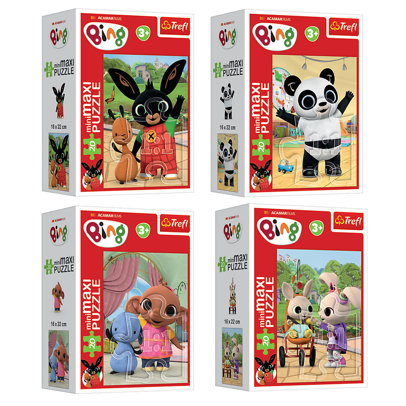 TREFL BING Mini Maxi pusle, 20 osa