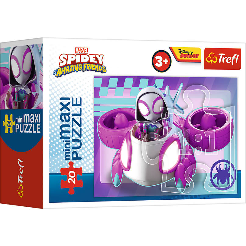 TREFL SPIDER-MAN Mini Maxi pusle Spidey, 20 osa