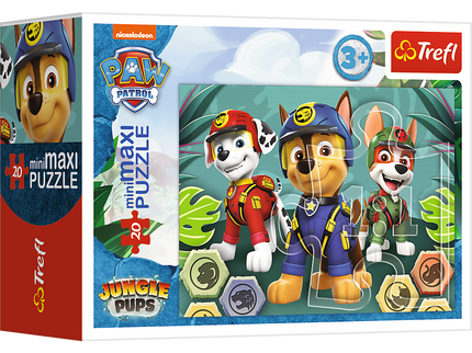 TREFL PAW PATROL Mini maxi pusle Käpapatrull, 20 osa