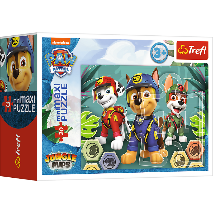 TREFL PAW PATROL Mini maxi pusle Käpapatrull, 20 osa