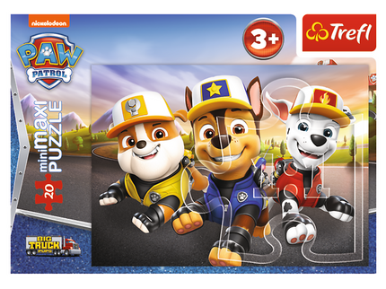 TREFL PAW PATROL Mini maxi pusle Käpapatrull, 20 osa