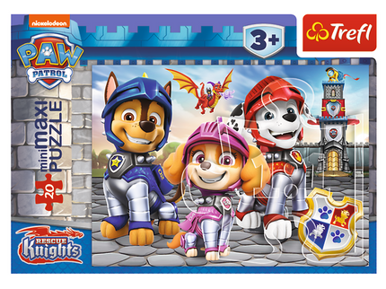 TREFL PAW PATROL Mini maxi pusle Käpapatrull, 20 osa