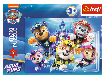 TREFL PAW PATROL Mini maxi pusle Käpapatrull, 20 osa