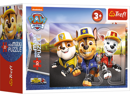 TREFL PAW PATROL Mini maxi pusle Käpapatrull, 20 osa